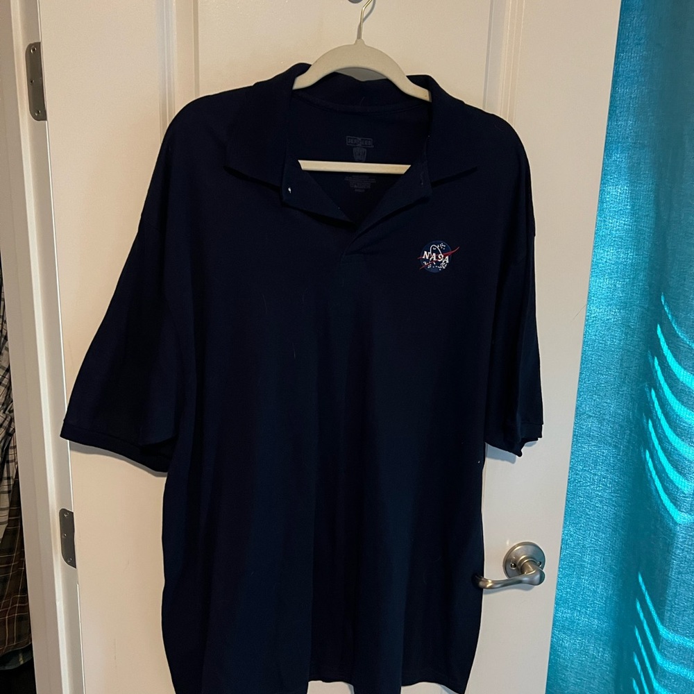 Navy NASA Polo Size XXL